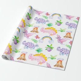 CUTE DINOSAURS PRESENTPAPPER