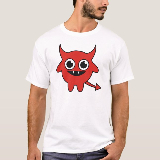 Cute Djävulen T-shirt (Framsida)