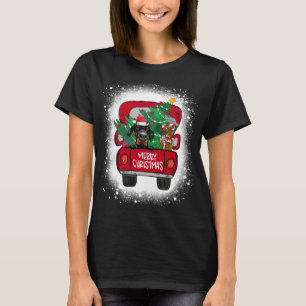 Cute Doberman Pinscher Red Lastbil God jul B T Shirt
