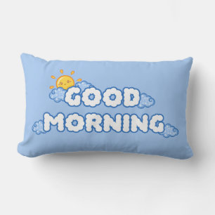 Cute Doddle Bra morgon och kväll Lumbarkudde