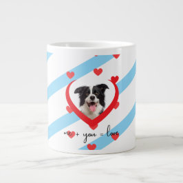 Cute Dog Love Phone Case – Me + You = Love – Adora Jumbo Mugg