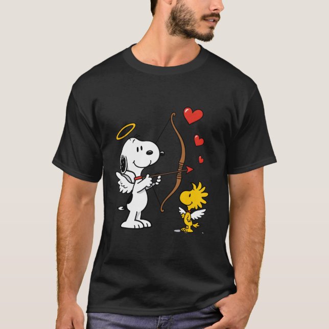Cute Dog Love T Shirt (Framsida)