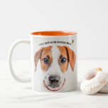 Cute Dog Mug Design Två-Tonad Mugg<br><div class="desc">A cute and charming dog design printed on a mug, perfect for dog lovers and pet enthusiasts. This delightful artwork captures the playful and loyal spirit of dogs, making it a wonderful choice for daily coffee or tea moments. A perfect gift for anyone who loves dogs and enjoys unique and...</div>