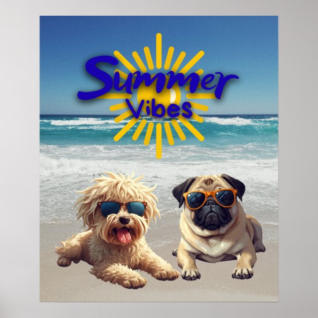 Cute Dog Print, Value Poster Paper (Semi-Gloss) (Framsidan)