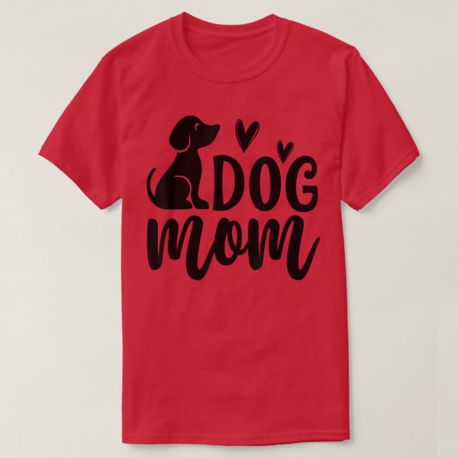 Cute dog quote owner mom puppy dogs animal pet wom t shirt (Design framsida)