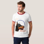 Cute Dog T-Shirt Design<br><div class="desc">A cute and eye-catching dog design perfect for t-shirts and apparel. This charming artwork celebrates the loyal and playful nature of dogs, making it a great choice for dog lovers and pet enthusiasts. Stylish and fun, this design is perfect for everyday wear or as a thoughtful gift for anyone who...</div>