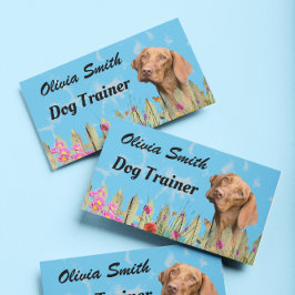 Cute Dog Walker Pet Sitter Visitkort