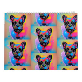 Cute Doggy Ansikte 2023 Kalender
