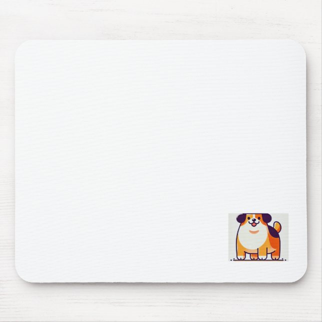 Cute Doggy Mouse Pad Musmatta (Framsidan)
