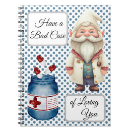 Cute Doktor Gnome Anteckningsbok