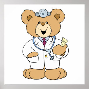 Cute Doktor Nalle Poster