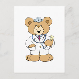 Cute Doktor Nalle Vykort