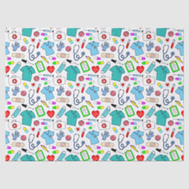 Cute Doktor Nurse Medicines Supplies Mönster