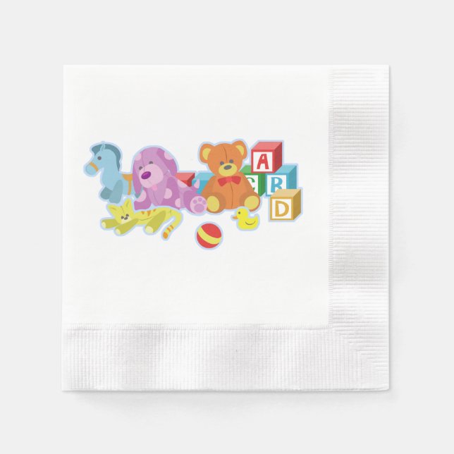 Cute Dolls Pappersservett (Framsidan)