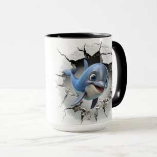 Cute Dolphin Mugg