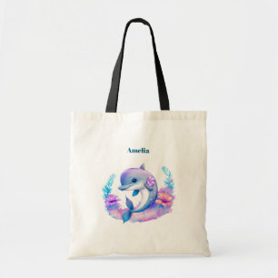 Cute Dolphin Sea Creature Tygkasse