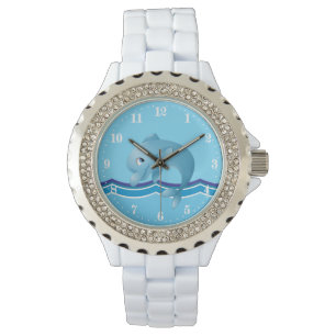 Cute dolphin, stranden älskare Watch Armbandsur