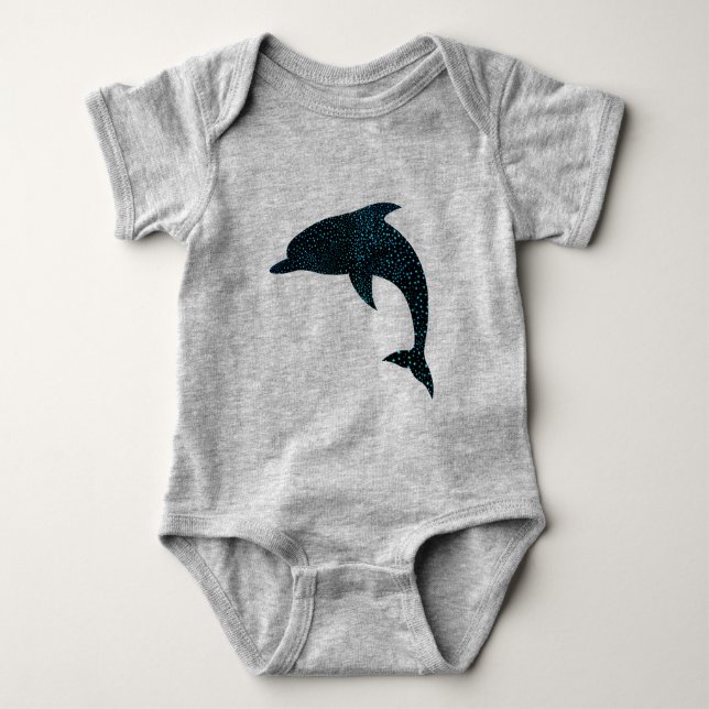 Cute Dolphin T Shirt (Framsida)