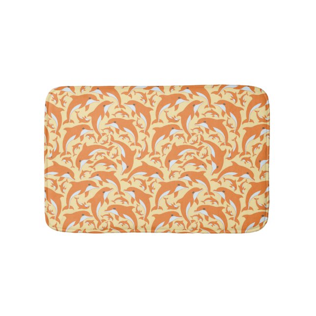 Cute Dolphins Badrumsmatta (Framsidan)