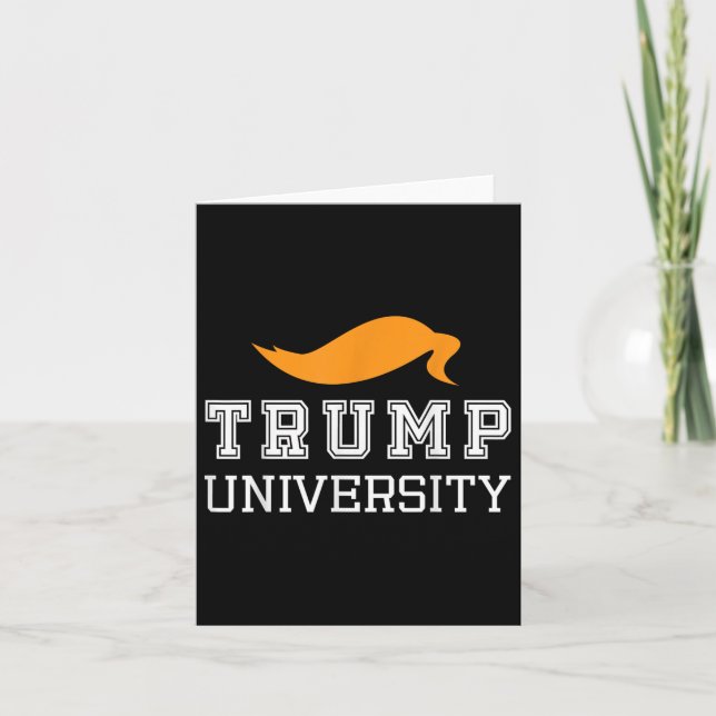 Cute Donald Trump Universiteten President Potus 45 Kort (Framsida)