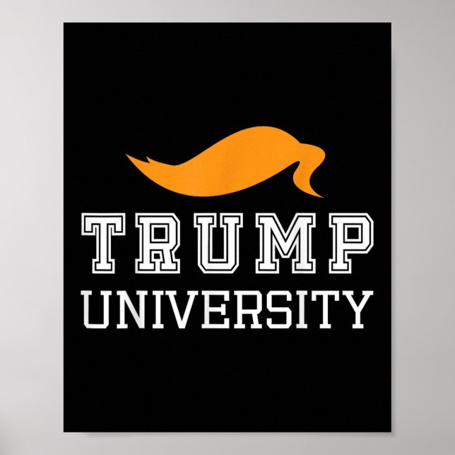 Cute Donald Trump Universiteten President Potus 45 Poster (Framsidan)