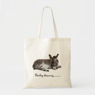 Cute Donkey-drömmar Tygkasse