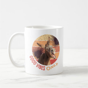 Cute Donkey - endast goda vibes Kaffemugg