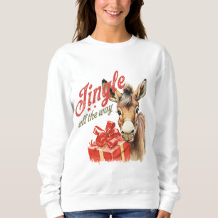 Cute Donkey-jul T Shirt