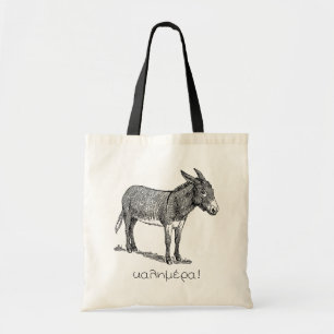 Cute Donkey & "Kalimera" (bra morgon) på grekiska Tygkasse
