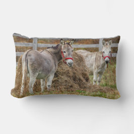 Cute Donkey Lumbarkudde