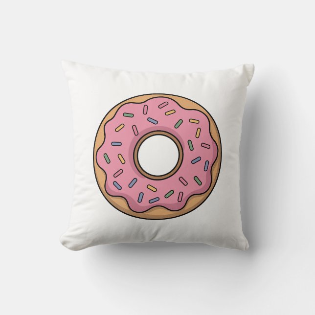 Cute Donut | Barn Kudde (Framsida)