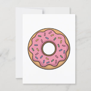 Cute Donut Barn Vykort