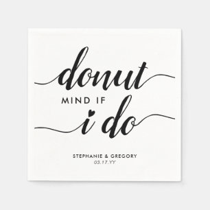 Cute Donut Minut, om jag kör hjärtskribentsnack i Pappersservett