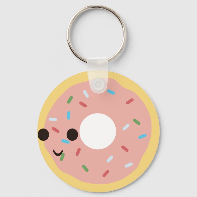Cute Donut Nyckelring (Framsida)