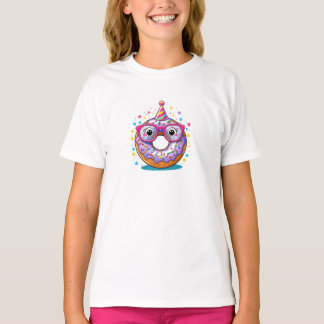 Cute Donut Party Kids’ T-Shirt