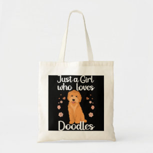 Cute Doodle Art for Women Girls Mamma Golden Doodl Tygkasse