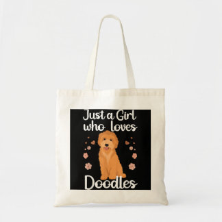 Cute Doodle Art for Women Girls Mamma Golden Doodl Tygkasse