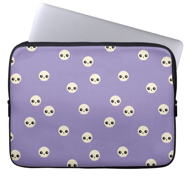 Cute Döskallar Laptop sleeve (Framsidan)
