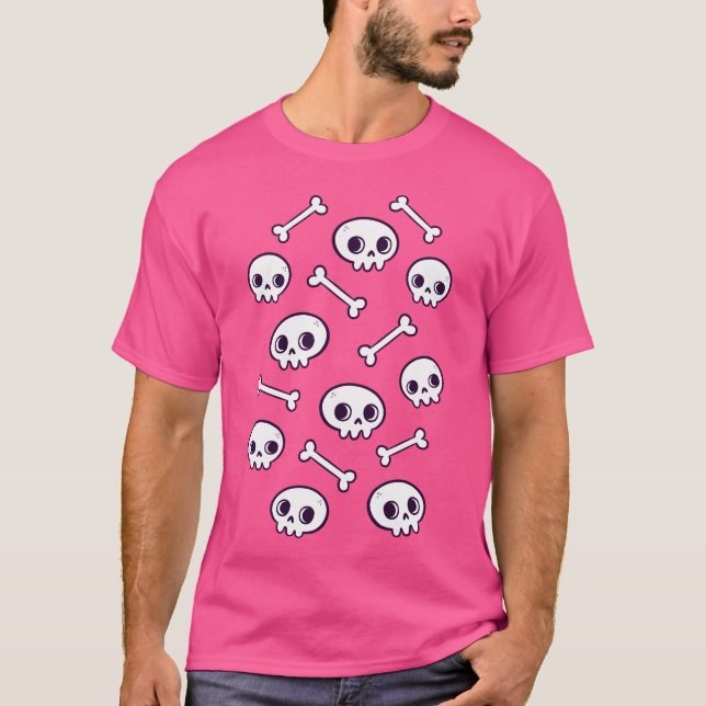 Cute-Döskallar T Shirt (Framsida)