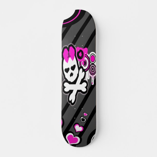 Cute Döskalle skateboard (Framsida)