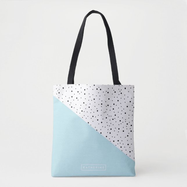 Cute Dots Mönster Tygkasse (Framsida)