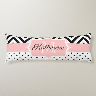 Cute Dots och Chevron Kroppskudde