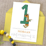 Cute Dragon 1:a födelsedagen Party Inbjudningar<br><div class="desc">Fånga det centrala i din lilla födelsedag i stil med den här beundransvärda draken på första födelsedag! Med en söt drake som klättrar på 1,  anger inbjudan tonen för en oförglömlig första födelsedagsfest. Med en sjudande,  roligt och elegant typsnitt kommer inbjudan att göra din speciella samling till en minnesvärd!</div>
