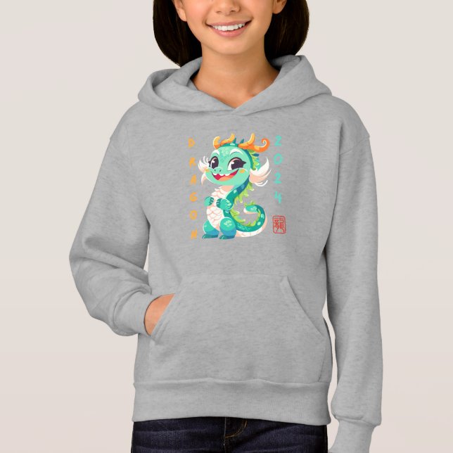 Cute Dragon 2024 T Shirt (Framsida)