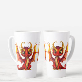 Cute Dragon Illustration on for Fantasy Älskare