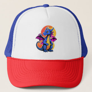 Cute Dragon Multi Färg Hat Keps