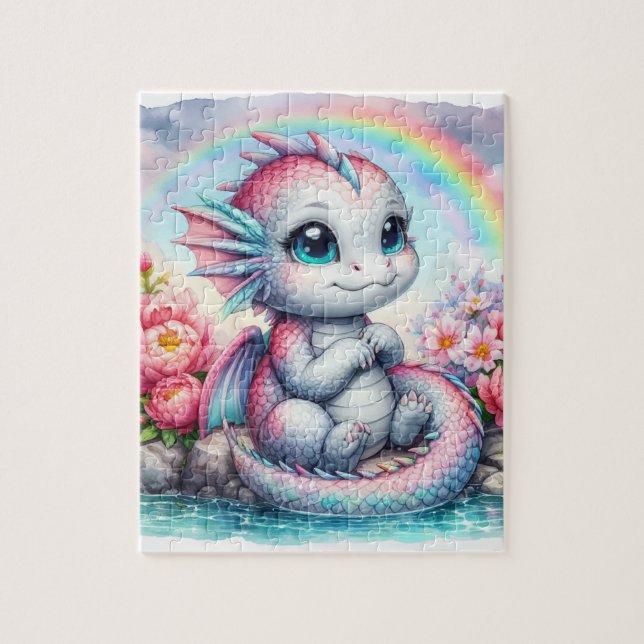 Cute Dragon Pussel (Vertikal)