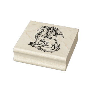 Cute Dragon Stämpel