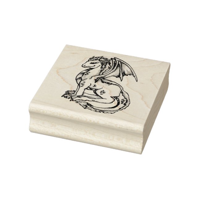 Cute Dragon Stämpel (Stämpel)