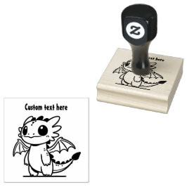 Cute Dragon Stämpel